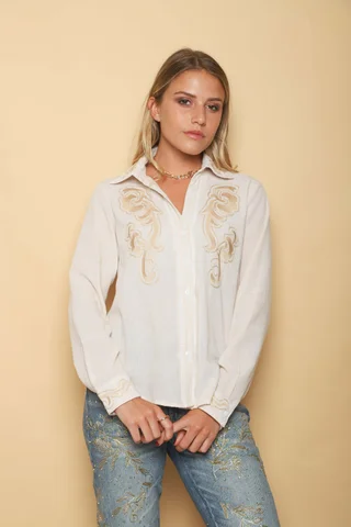 Camisa NORWAY Bordada GUK70240 - Vista 4