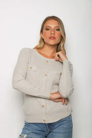 Sweater Saco MONTECARLO Bremer con Botones GU37123 - Vista 1