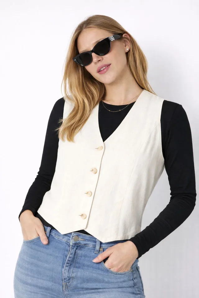Chaleco SANDERS Lino Sastrero GUC47