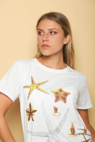 Remera KORA c/ Piedras GU5229 - Vista 5
