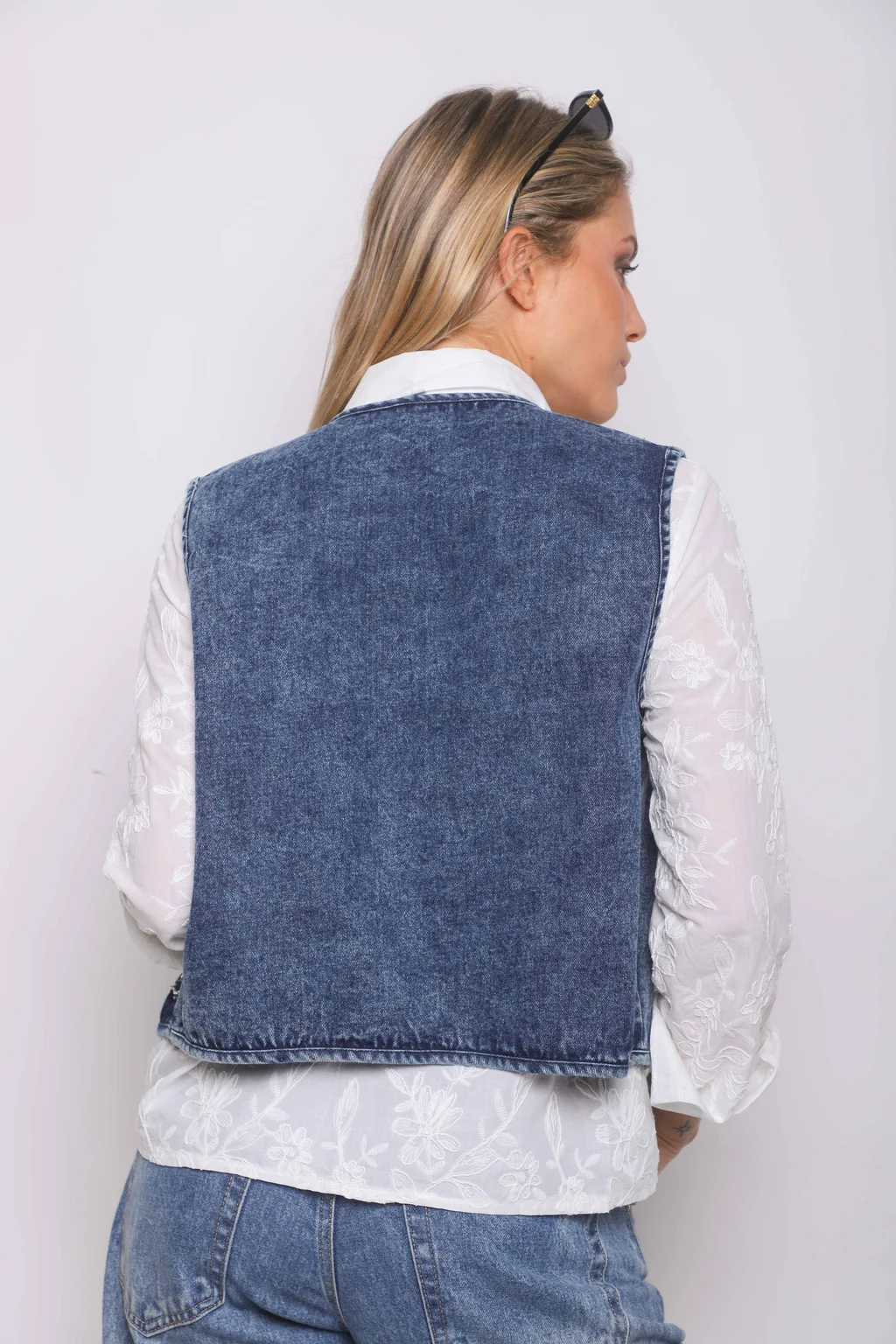 Chaleco BRESSEL Jean Bordado GU70262