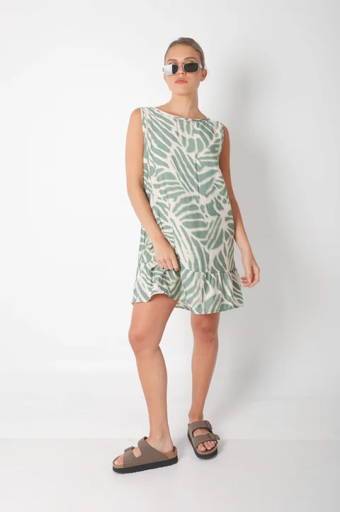 Vestido Weiss Caribbean de Satin