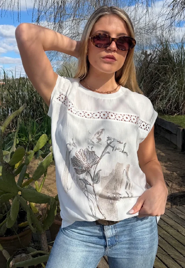Remeron AVIL LINO con Strass GU10716
