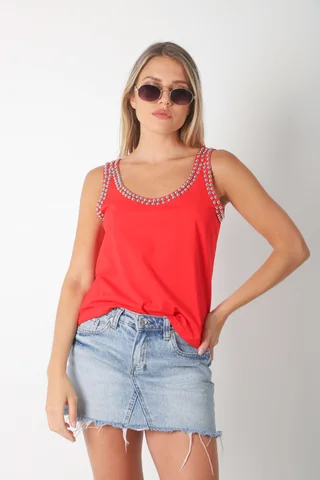 Musculosa MARAIS Media Perla GUK70138 - Vista 4