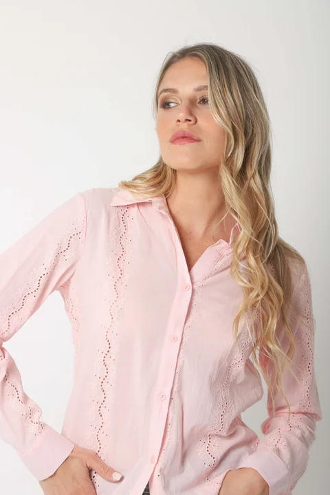 Camisa KAINE Broderie GUK70132