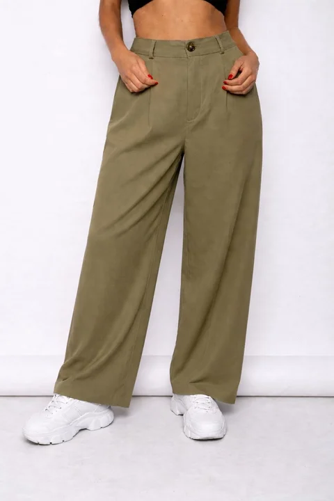 Pantalón JANE Sastrero con pasa cinto y elastico GUP33019