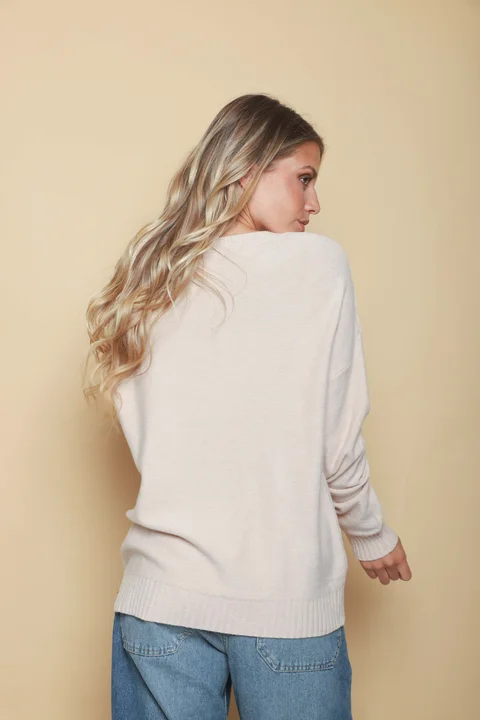 Sweater NIZA Bremer c/ Strass GUL668