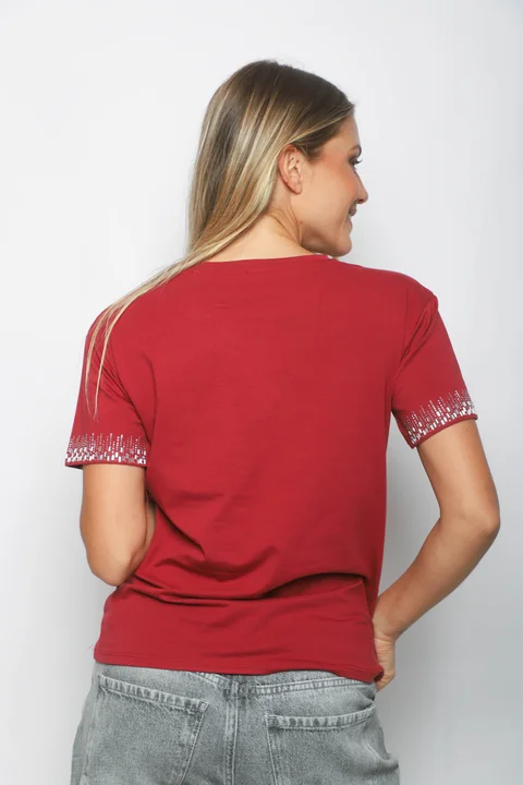 Remera SIDNEY c/strass GV919307