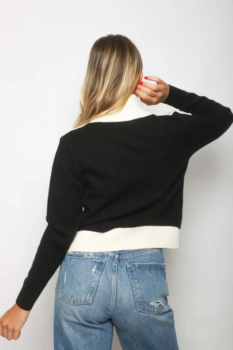 Sweater Saco Ganz con Cierre y Brillos GU122269