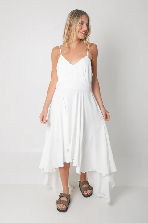 Vestido DANCING Creppe IRREGULAR GU4668