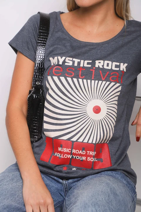 Remera Mystic Rock Festival Jersey