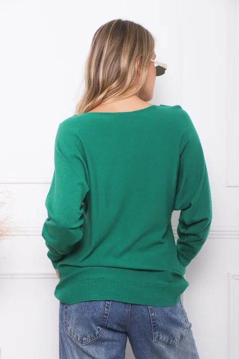 Sweater MICHELLE Bremer con Strass GU845