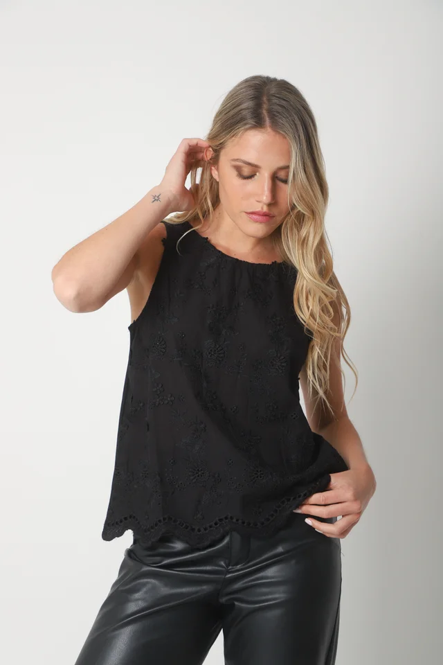 Musculosa KAIA Bordada GU5159