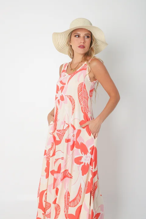 Vestido Joy Paradise con Bolsillos