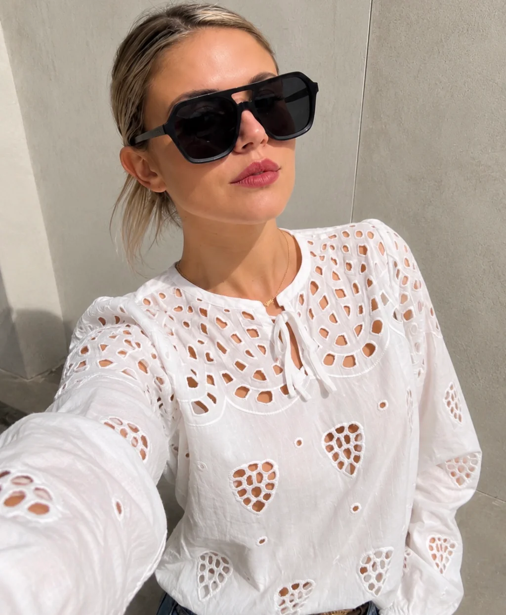 Blusa SINGARA BRODERIE GUK70092