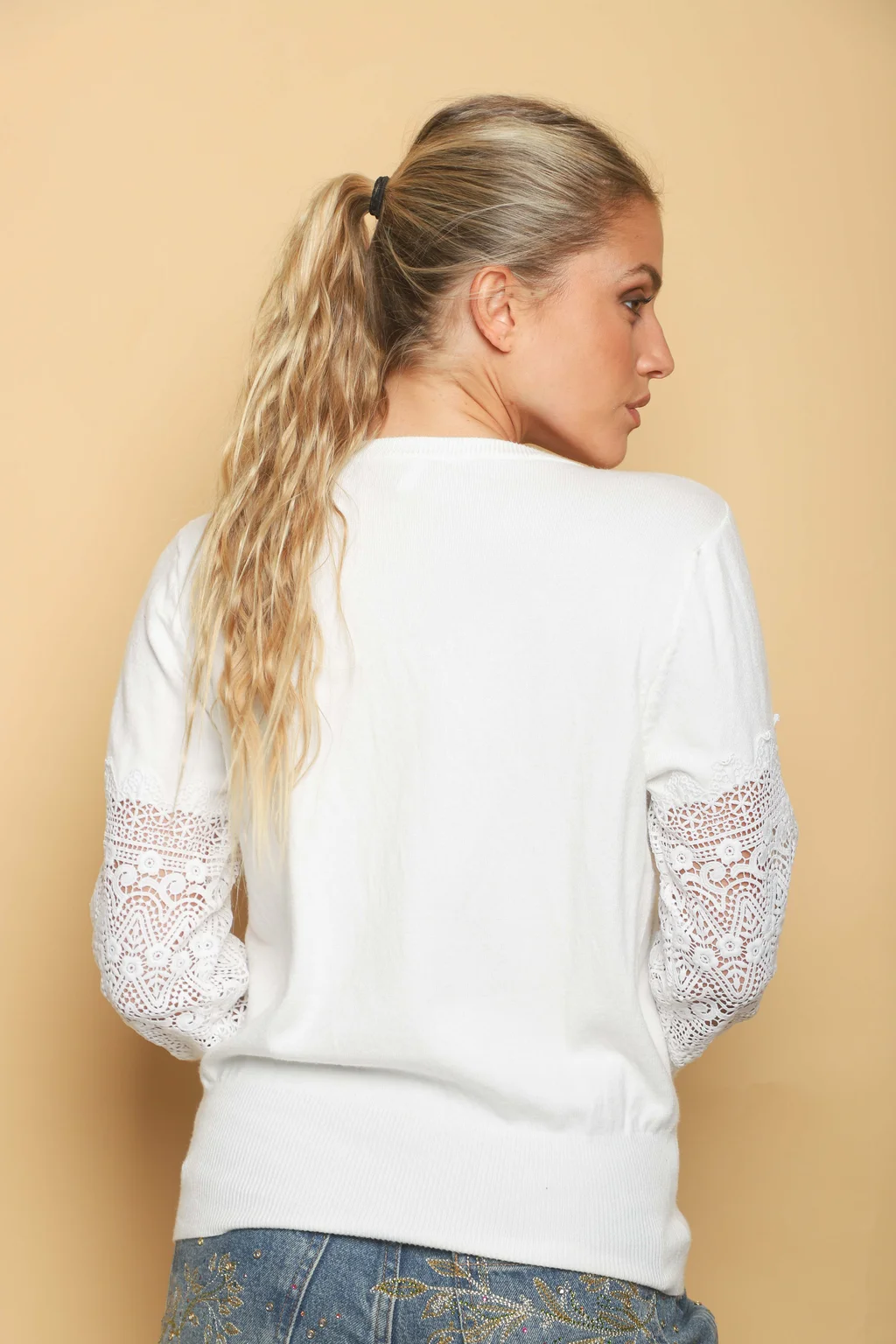 Sweater SASHA Bremer Bordado y Calado GUL655