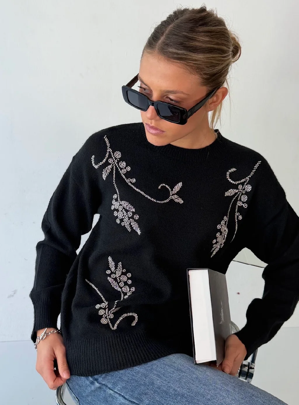 Sweater NORTH c/canutillo GU405834