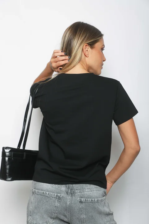 Remera BEAUTIFUL PLUMAS c/ Piedras GUJ5223