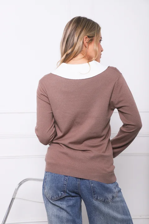 Sweater DARCY Bremer Chomba Combinado GU834