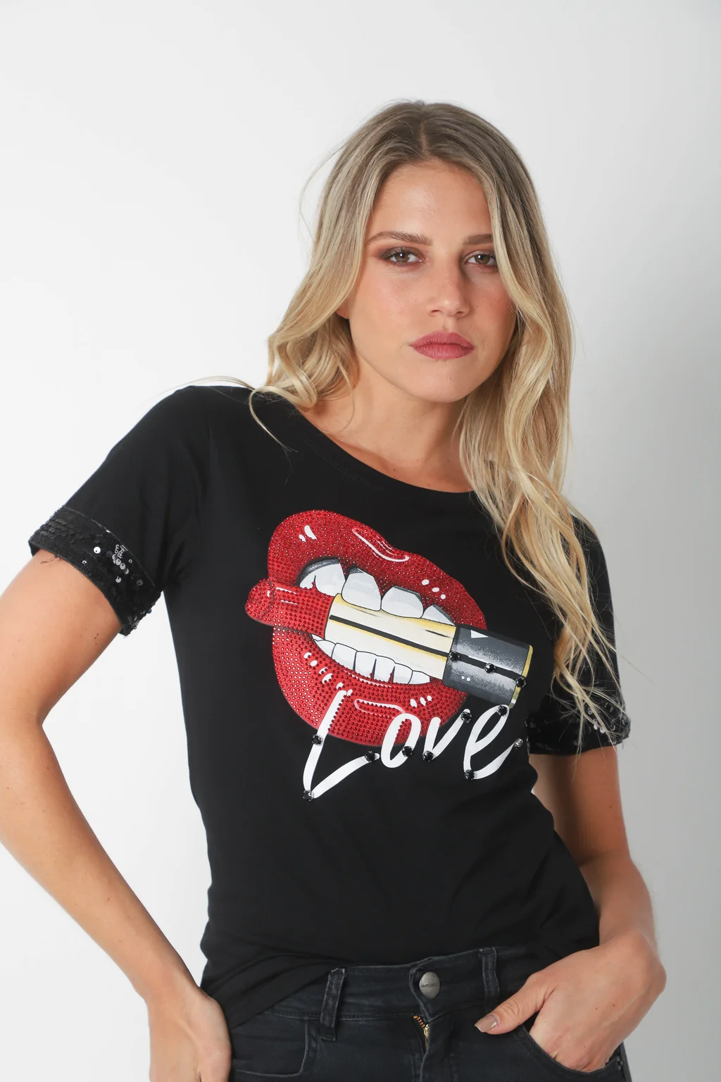 Remera LOVE LABIAL GU15812