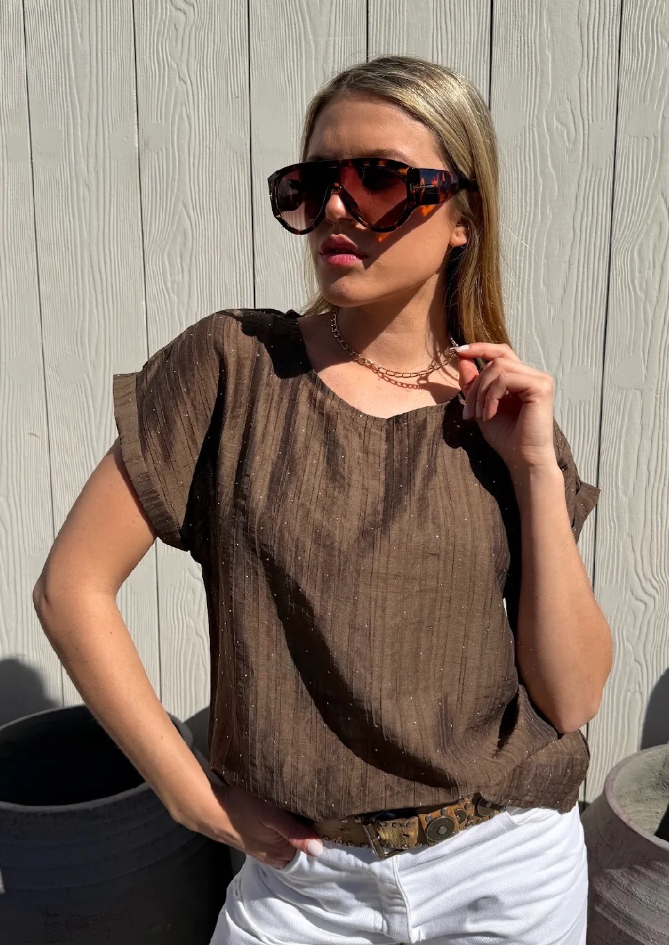 Remera ALICE Premium Bambula con Strass GU6222
