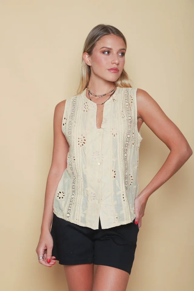 Blusa KANI Broderie GUK70212