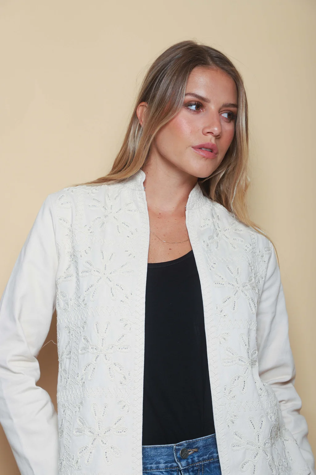 Chaqueta ZAMMA Bordada GU6003