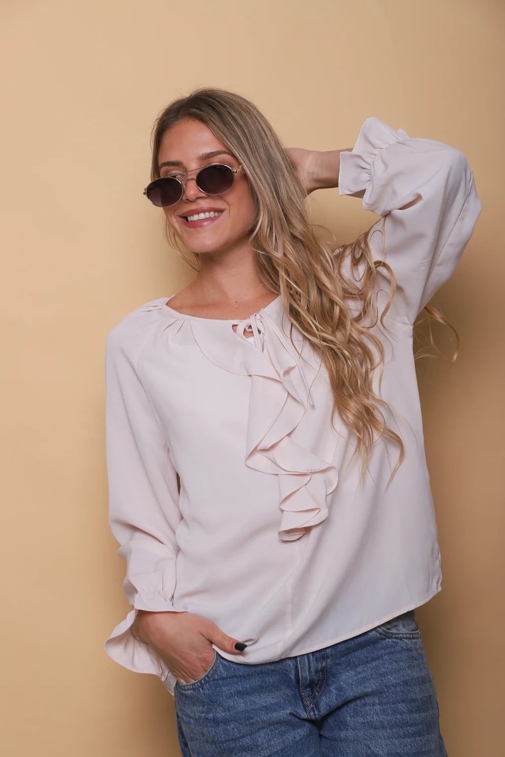 Blusa VOLTIER Gasa Chabot GU0346