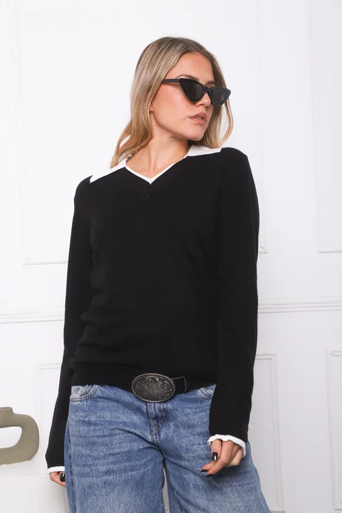 Sweater DARCY Bremer Chomba Combinado GU834