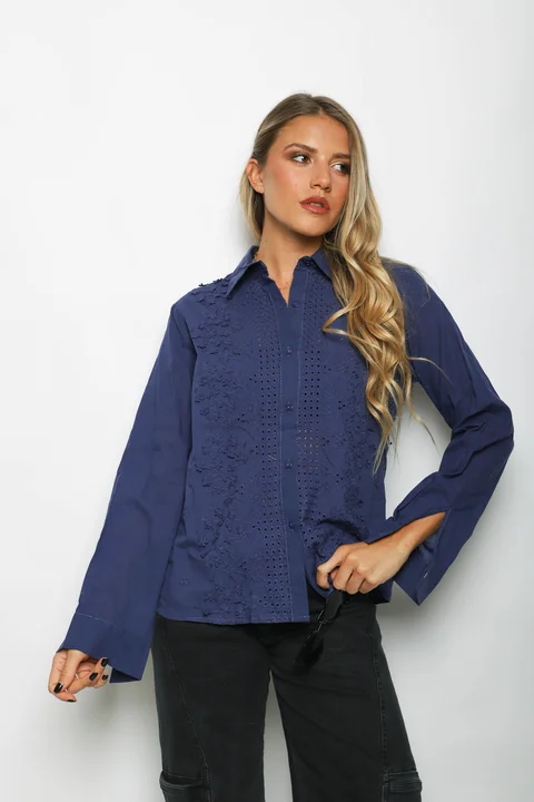 Camisa Debie Broderie GUK4118