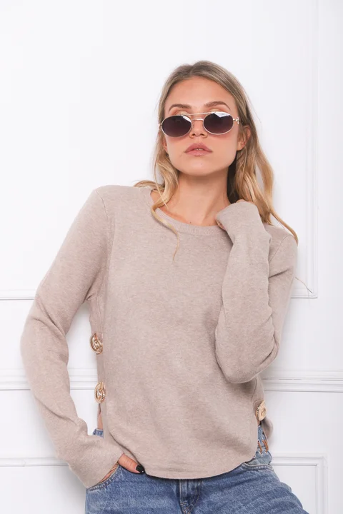 Sweater MORENA C/ Apliques GU842