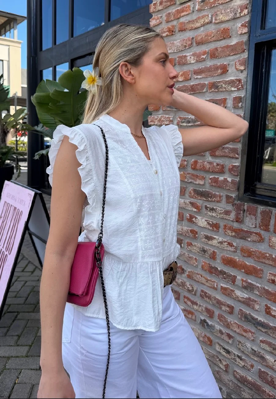 Blusa MURAI Broderie GUV54