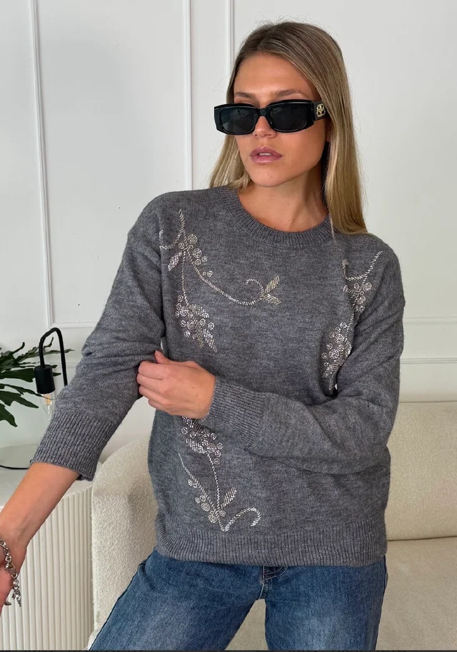 Sweater NORTH c/canutillo GU405834