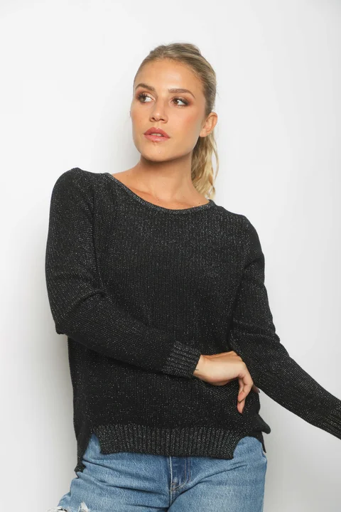 Sweater DIXIE Tejido c/Lurex GUL849