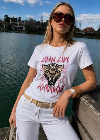 Remera Long Live Rock GU5109 - Vista 3