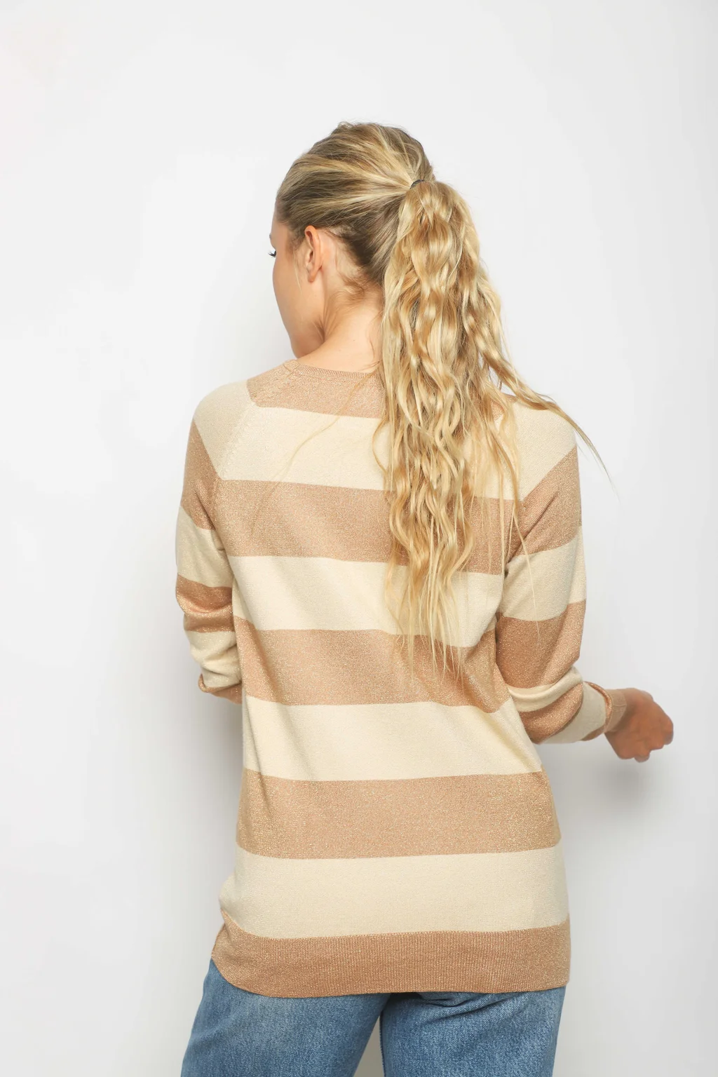 Sweater LOBBIE Rayado Lurex GUL811