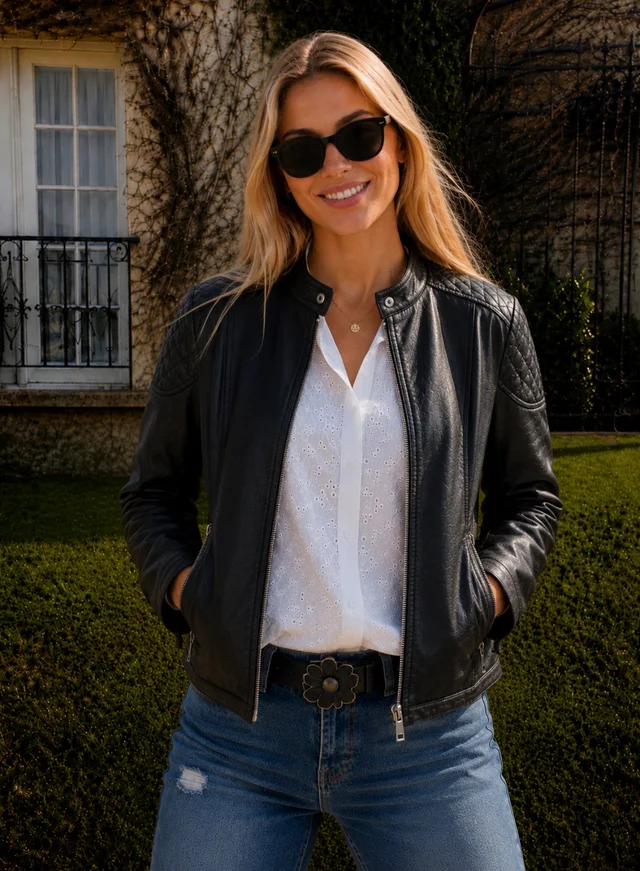 Campera Nashville Ecocuero GU78306