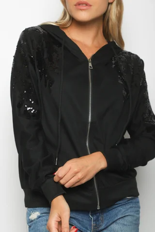 Campera LARQUISE c/ Lentejuelas GUK70045 - Vista 2