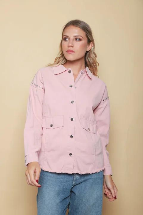 Camisaco RAPSODY gabardina c/tachas GUK70170