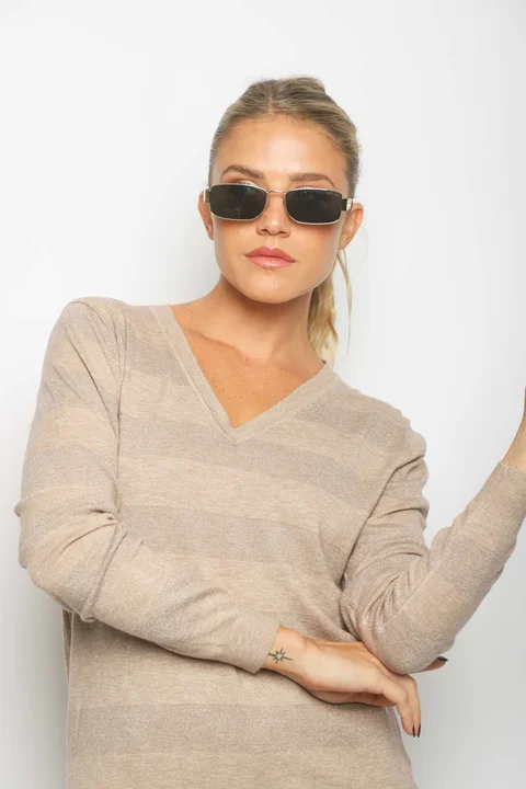 Sweater REGINA Bremer Lurex GUL629