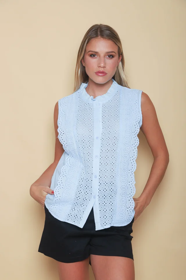 Blusa VIGO Broderie GUK70211