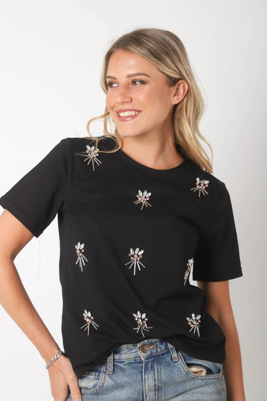 Remera KIARA c/ Piedras y Canutillos GU70124