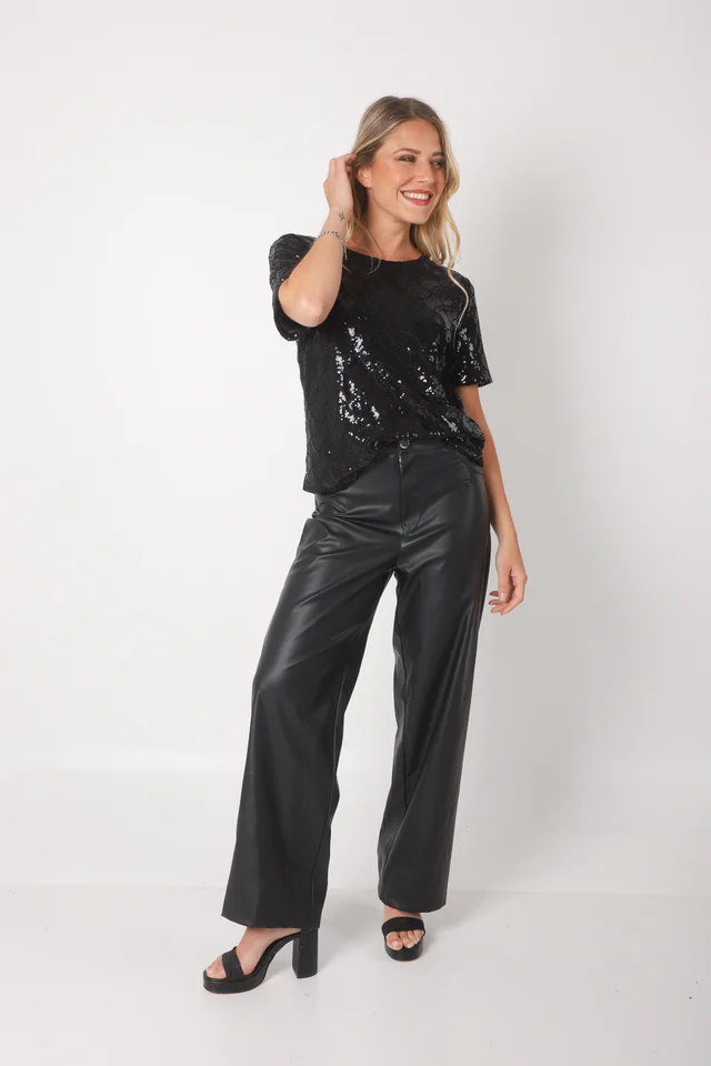 BLUSA DIAMONDS c/lentejuelas GU5196