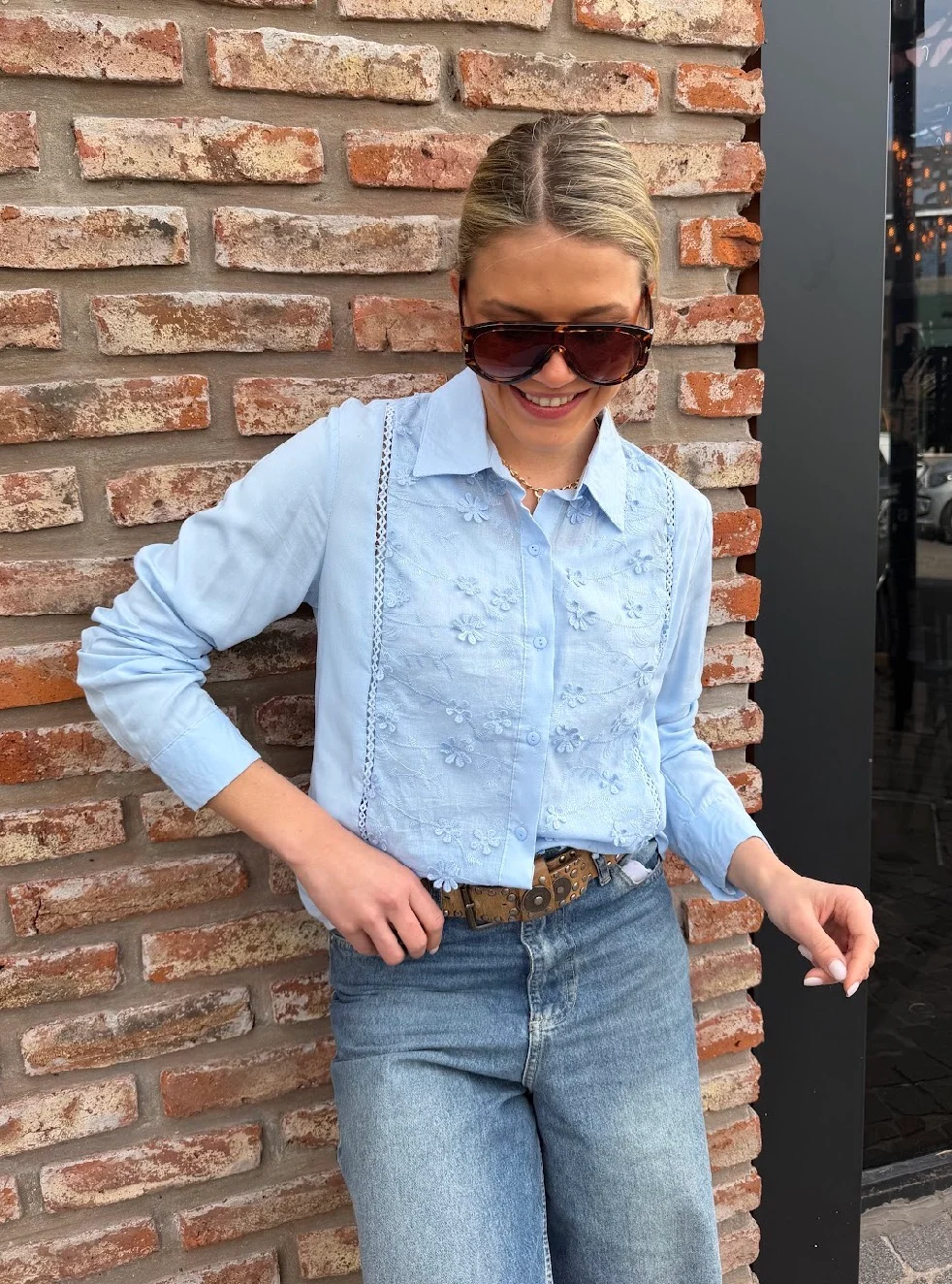 Camisa NIZA Bordada GUK148