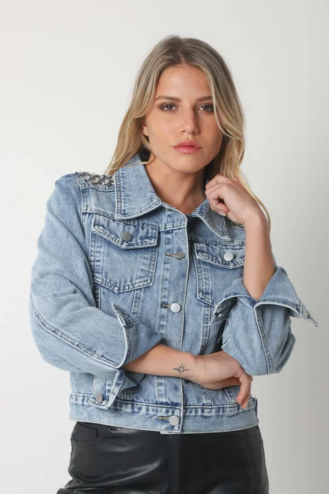 Campera JEAN VERSALLES C/ Piedras C12_1