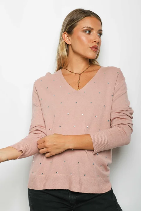 Sweater SENA Bremer c/ Strass GU615