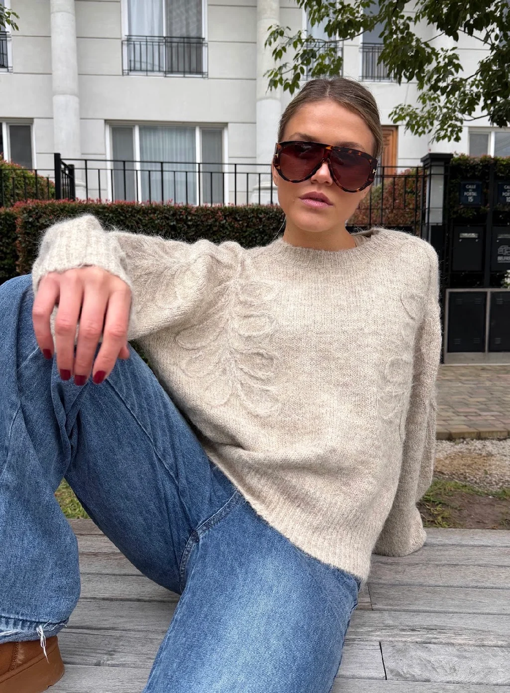 Sweater BLAKE Grueso c/Bordado GU405838