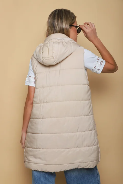 Chaleco Largo Botones ALPES GU98507