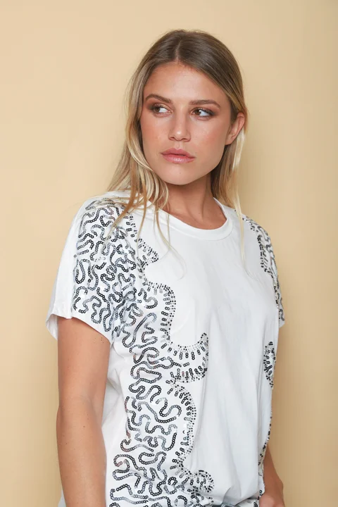 Remera KALSEN C/Lentejuelas GUK70136