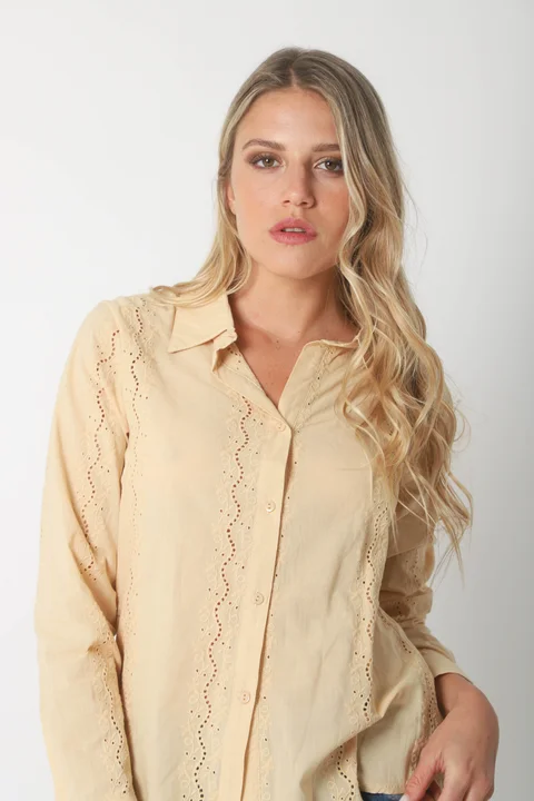 Camisa KAINE Broderie GUK70132